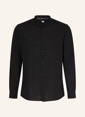 Paul Košile Comfort Fit Se Stojáčkem černá