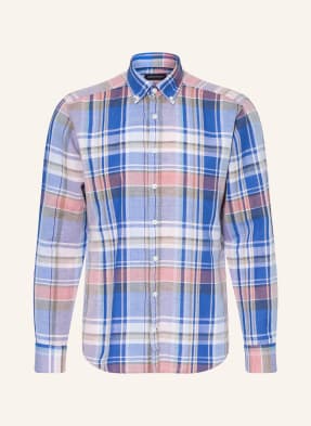 Strokesman's Košile Regular Fit modrá / světle červená / khaki