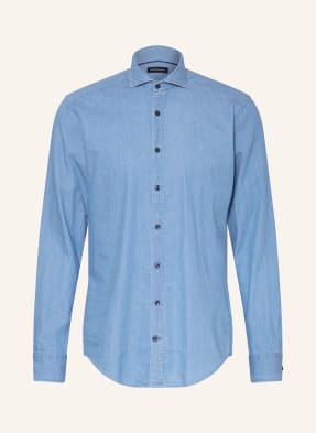 Strokesman's Hemd Regular Fit In Jeansoptik blau