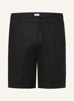 Paul Chinoshorts Comfort Fit Mit Leinen schwarz