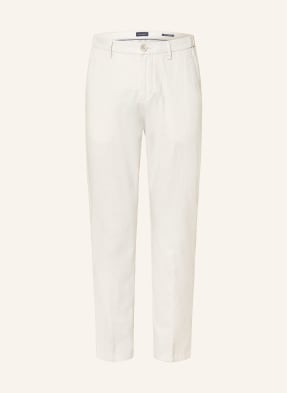 Strokesman's Chino Regular Fit Mit Leinen beige