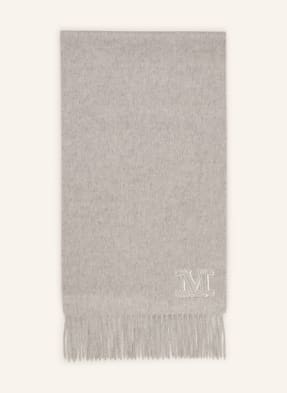 Max Mara Kašmírový Šál Wsdalia světle šedá