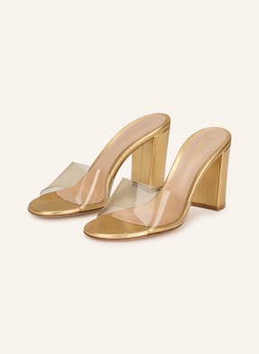 Gianvito Rossi Mules zlatá
