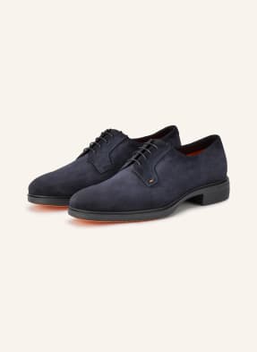 Santoni Schnürer Easy Revlo blau
