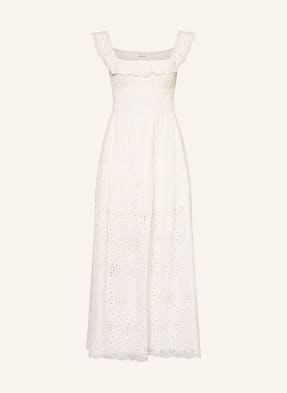 Mrs & Hugs Kleid Aus Lochspitze weiss