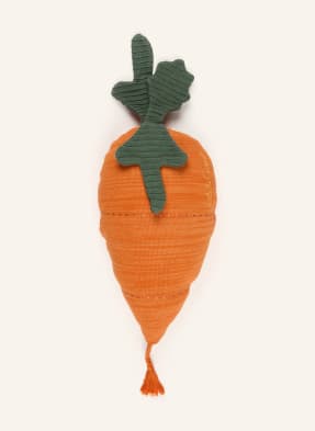 Lorena Canals Dekorativní Polštář Cathy The Carrot oranžová / zelená