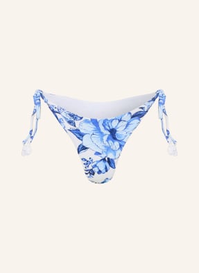 Farm Rio Trojúhelníkové Bikiny Porcelain Chita modrá / tmavě modrá / bílá