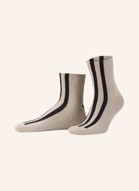 Y-3 Ponožky Y-3 Stripes světle hnědá