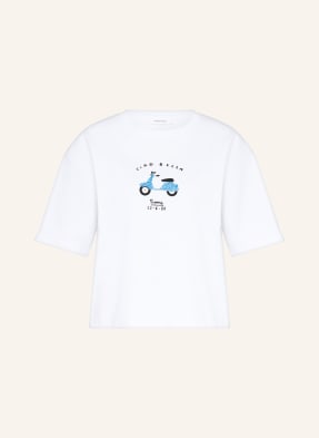 Darling Harbour T-Shirt Mit Schmuckperlen weiss