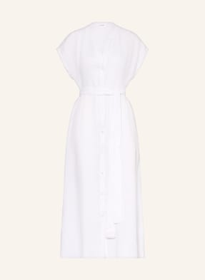 Darling Harbour Leinenkleid weiss