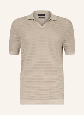 Strokesman's Strick-Poloshirt gruen