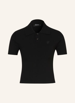 dsquared2 Piqué Polokošile černá