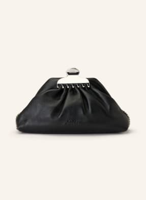 Marc Jacobs Psaníčko The Glam Small Clutch Bag černá / stříbrná