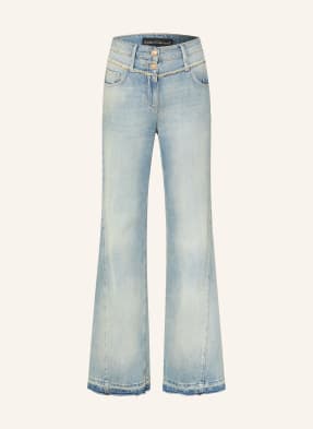 Luisa Cerano Džíny Se Širokými Nohavicemi 2347 sand tinted light blue