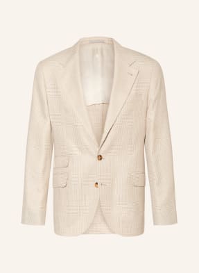Brunello Cucinelli Sako Slim Fit krémová