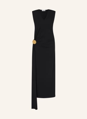 Jil Sander Pletené Šaty černá