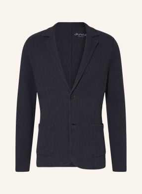 Juvia Pletené Sako Ray Slim Fit tmavě modrá