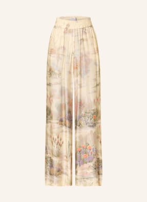 Riani Marlenehose Aus Satin beige
