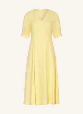 Riani Leinenkleid gelb