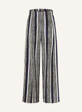 Proenza Schouler Hodně Marlene Amira Z Hedvábí černá / modrá / bílá