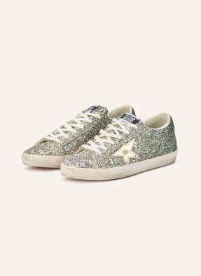 Golden Goose Sneaker Super-Star silber