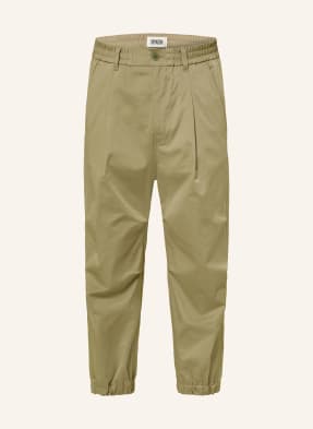 Drykorn Chino Lirog Extra Slim Fit Se Zkrácenou Délkou Nohavic khaki
