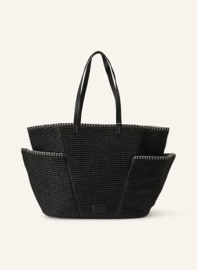 Maryan Mehlhorn Strandtasche Florascape schwarz