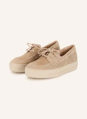 Paul Green Bootsschuhe Grain beige