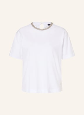 Joop! T-Shirt Mit Schmucksteinen weiss