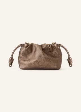 Loewe Clutch Flamenco Mini braun