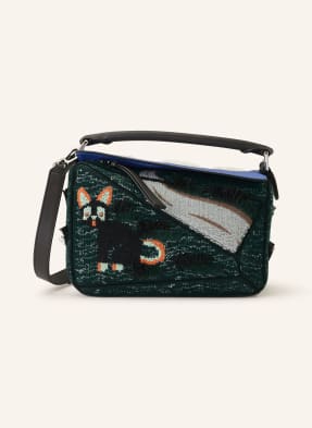 Loewe Handtasche Puzzle gruen