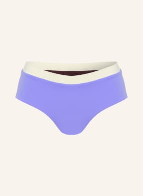Mymarini Obracitelné Bikinové Kalhotky Typu Šortky světle fialová / hnědá