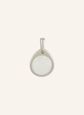 Edblad Přívěsek Birthstone stříbrná / bílá
