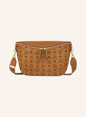 Mcm Umhängetasche Diamond braun