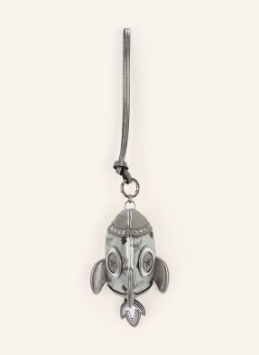 Mcm Taschenanhänger Aren Rocket silber