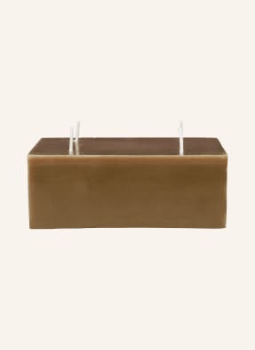 Ferm Living Svíčka Burren Large hnědá