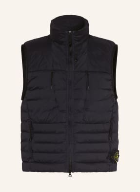 Stone Island Daunenweste blau