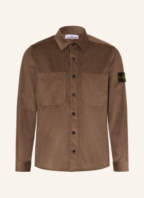 Stone Island Cord-Overjacket braun