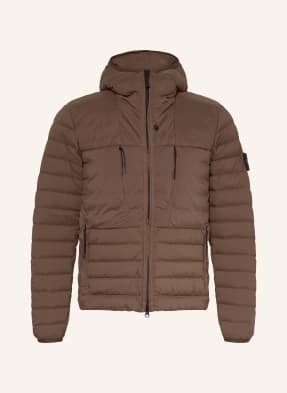 Stone Island Daunenjacke braun