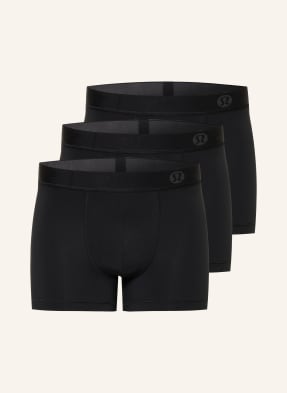 Lululemon 3ks Boxerky Aim černá
