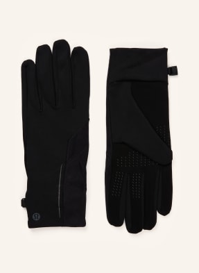 Lululemon Multisportovní Rukavice Fast And Free S Funkcí Dotykového Displeje černá