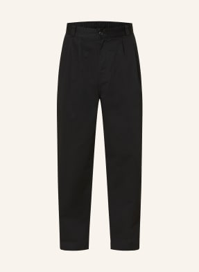 Carhartt Wip Džíny Marv Pant Volný Zúžený Střih černá