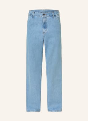 Carhartt Wip Džíny Single Knee Relaxed Straight Fit 0112 blue