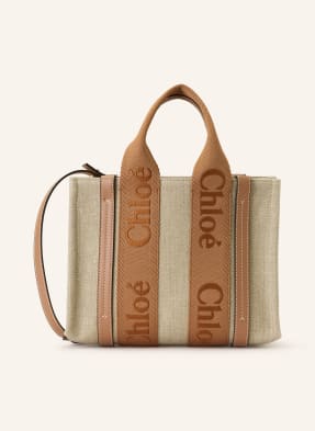 Chloé Kabelka Woody dusty tan