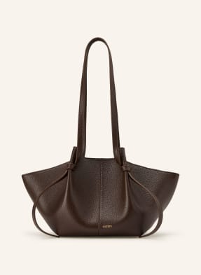 Yuzefi Schultertasche Mochi braun