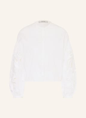 Dorothee Schumacher Blůza Embroidered Beauty S Krajkou bílá
