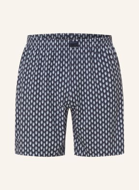 Mey Schlafshorts blau