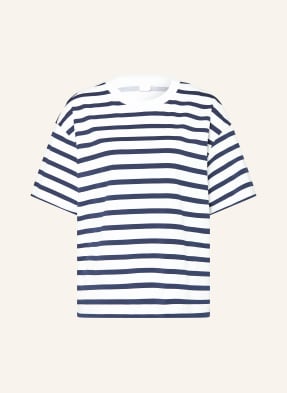 Mey Spací Košile Série Breezy Stripes bílá / tmavě modrá