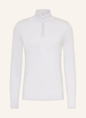 Reiss Troyer Blackhall Z Merino Vlny černošedá