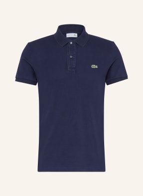 Lacoste Piqué-Poloshirt Slim Fit blau
